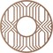 Ekena Millwork Empire Wood Fretwork Pierced Ceiling Medallion, Wood (Paint Grade), 18"OD x 6 5/8"ID x 3/8"T CMWP18X18X0375EPMF - alternate 3